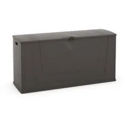 KETER | COFFRE DE RANGEMENT KARISMA (PAL DE 32), Bricolage, Gris Anthracite, 119 X 40 X 58 Cm
