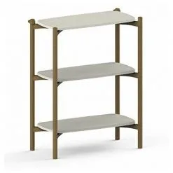 FOM By Keter Étagère à 5 étages Pour Ranger Les étagères De Rangement Modulaires, FOM By Keter 3 Tier