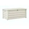 Coffre Keter BRIGHTWOOD Pool Box 120 Blanc