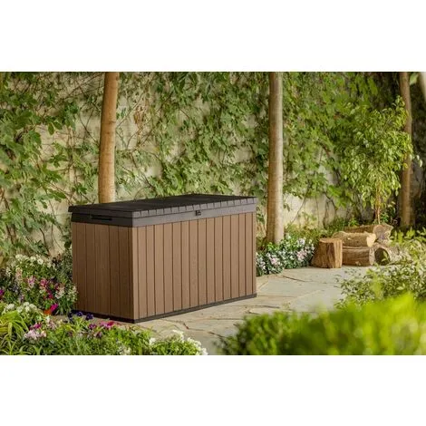 Keter Coffre DARWIN 150G Marron 2 Keter Coffre DARWIN 150G Marron – Image 2
