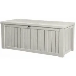 Keter Coffre ROCKWOOD Pool Box 150 Blanc