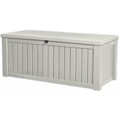 Keter Coffre ROCKWOOD Pool Box 150 Blanc 1 Keter Coffre ROCKWOOD Pool Box 150 Blanc