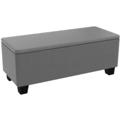 Coffre De Jardin Keter Milan 44x105cm - Noir/Gris 1 Coffre De Jardin Keter Milan 44x105cm - Noir/Gris
