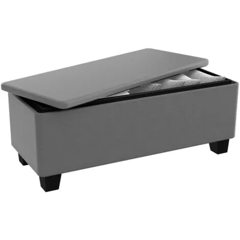 Coffre De Jardin Keter Milan 44x105cm - Noir/Gris 4 Coffre De Jardin Keter Milan 44x105cm - Noir/Gris – Image 4