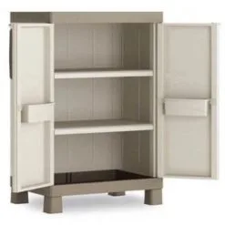 Armoire De Rangement 65 X 45 X 97 Cm 2 Portes KETER 2 étagères Ajustables Gamme Excellence 8 Armoire De Rangement 65 X 45 X 97 Cm 2 Portes KETER 2 étagères Ajustables Gamme Excellence -Keter Soldes Boutique 63373864 4