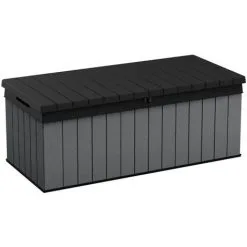 Boîte De Rangement De Jardin Darwin 380 L Gris Keter - Gris