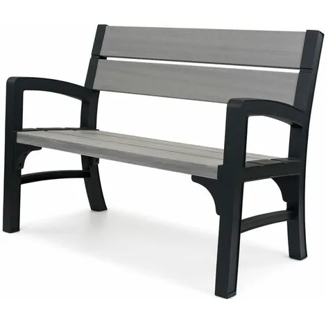 Banc De Jardin à 2 Places Montero Gris 233309 Keter - Gris 1 Banc De Jardin à 2 Places Montero Gris 233309 Keter - Gris