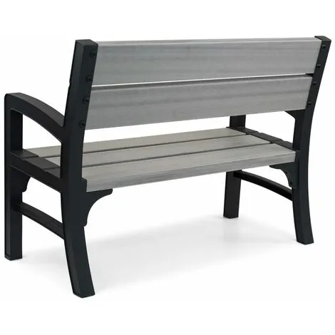 Banc De Jardin à 2 Places Montero Gris 233309 Keter - Gris 5 Banc De Jardin à 2 Places Montero Gris 233309 Keter - Gris – Image 5