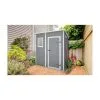 KETER Abri En Résine - PREMIUM MANOR 64SP - 2m² - Gris - Gris