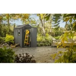 KETER Abri Jardin En Résine DARWIN 46 - 2m² - Gris 7 KETER Abri Jardin En Résine DARWIN 46 - 2m² - Gris -Keter Soldes Boutique 69426969 4