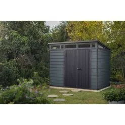 KETER Abri En Résine CORTINA 97 - 6 M² - Gris Anthracite 8 KETER Abri En Résine CORTINA 97 - 6 M² - Gris Anthracite -Keter Soldes Boutique 69426971 4