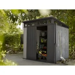 KETER Abri Jardin En Résine OAKLAND BROSSIUM 77 - 4,7 M² 6 KETER Abri Jardin En Résine OAKLAND BROSSIUM 77 - 4,7 M² -Keter Soldes Boutique 69757155 3