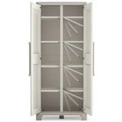 Armoire Gulliver Escobero Beige/Sable 80x44x182 Cm Keter