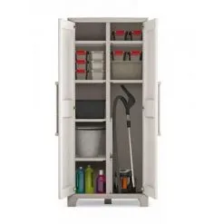 Armoire Gulliver Escobero Beige/Sable 80x44x182 Cm Keter -Keter Soldes Boutique 70885641 3