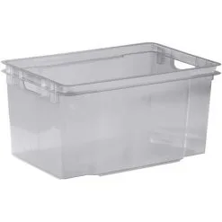 KETER Boîte De Rangement Curver Crownest 50L - Gris Fumé