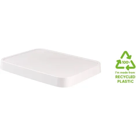 KETER Couvercle Bac De Rangement Curver Infinity Recyclé 11L & 17L - Blanc 1 KETER Couvercle Bac De Rangement Curver Infinity Recyclé 11L & 17L - Blanc