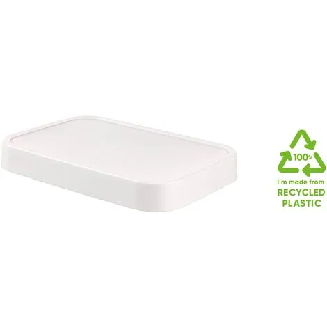 KETER Couvercle Bac De Rangement Curver Infinity Recyclé 4,5L - Blanc 1 KETER Couvercle Bac De Rangement Curver Infinity Recyclé 4,5L - Blanc